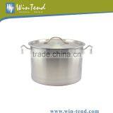 Good Quality Induction Ready 12L-225L Stainless Steel Stock Pot Cookware thumbnail-2