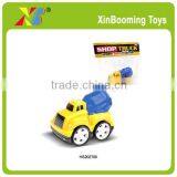 16cm Plastic Concrete Mixer Truck Toy