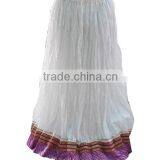 Indian Traditional Vintage Boho Skirt / Cotton Long Skirt thumbnail-1