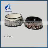 High Quality Round Ceramic Pet Dog Water Food Bowl for Pet Feeders
