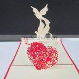 Pigeon Love 3d Pop up Greeting Card thumbnail-1
