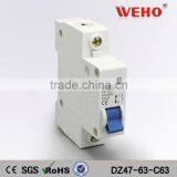 High Quality C45 Series 1p 63 Amp Circuit Breaker