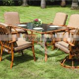 Outdoor Dining Furniture Wooden Furniture Model Chair Table Set Wholesale