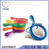 Colorful Plastic Magnifying Glass, Pocket Magnifier for Kids