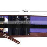 Factory Wholesale Roll Up Wrap Pencil Case;Roll Up Canvas Pencil Case thumbnail-4