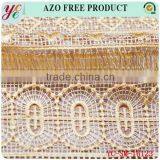 Short Tassel and New Pattern Embroidery Lace Fabric for Garment thumbnail-3