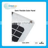 20w Semi Flexible Solar Panel With CE ROHS Approved thumbnail-4