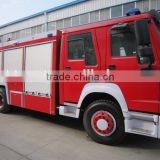 SINOTRUK 4x2 water and foam fire-extinguishing water tanker WD615.62 266hp