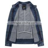 Whlesale Hot Sale Men Jean Jacket Heavy 100%cotton Wash With High Quality Autumn Winter Jacket Brand Jean Jacket thumbnail-4