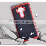 C&T Heavy Duty Brushed Metal Texture Hybrid Dual Layer Slim Protector Case Cover for LG G4 thumbnail-2