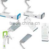 JA-1988 Folding Rechargeable Led Reading Lamp