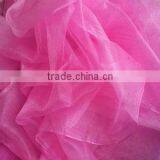 Polyester Crystal Organza Fabric; Decoration Organza Fabric;india Organza Fabric