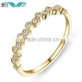 Ring 925 Sterling Silver All White CZ Ring Fashion Women Jewelry thumbnail-1