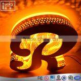 Commercial Lighted Sign Letter "F" - LED Acrylic Cover Spell A Name thumbnail-2