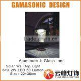 GAMASONIC Solar Gate Post Light Solar Wall Top Light thumbnail-3