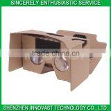 Logo Customized Cardboard Google Paper VR Box 2.0 3D Glasses For Adult Movie thumbnail-2