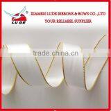 2015 Wholesale High Quality Golden Satin Ribbon thumbnail-2