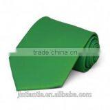 2016 Hot Selling Solid Green Colored Plain Blank Silk Tie for Men thumbnail-3