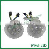 35mm DC24v 6 Leds Clear/frost Body Point Pixel