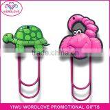 Custom 3D Animal Shaped Rubber Bookmark, Soft PVC Paper Clips thumbnail-2