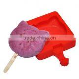 2016 Hot Summer Gadget Silicone Popsicle Mold,cute Ice Cream Tools thumbnail-4