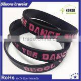 Fashion Unisex Silicone Wristbands New Design Promotional Customized Rubber Silicone Bracelet thumbnail-3