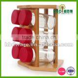 Eco Friendly Bamboo Spice Jar Rack Wholesale for the Home thumbnail-3