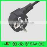 Europe VDE Certification France 90 Degree Schuko 3 Pin Electric Plug With High Quality VDE Eletrical Power Cable Wire thumbnail-5