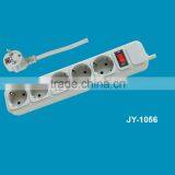 High Quality European Style 5 Way Extension Power Socket