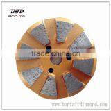 3" Metal Bond Hook and Loop Fastener Backed Grinding Pad for Polishing Concrete Floor thumbnail-6