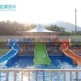 Water Games Fiberglass Water Slides Aqua Slide for Water Park Equipment