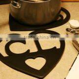 Acrylic Personalized Heart Trivet - Double Hg140104002B thumbnail-1