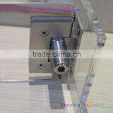 China Door Hinge Manufacturers Dual Folding Side Frameless Glass Door Hing /stainless Steel Pins thumbnail-5