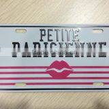 European Novelty Tin Metal Postcard thumbnail-1