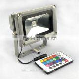 2016high Quality Factory Price 10w 20w 30w 40w 50 Watt Rgb Led Flood Light Remote Flood Lights With CE &ROHS&UL 3 Years Warranty