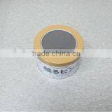 Round Shape With Transparent Window Cylinder Tin Box