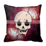 Happy Halloween Cotton Linen Square Burlap Decorative Throw Pillow Case Cushion Cover thumbnail-2