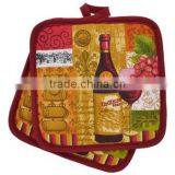 Heat Resistant Kitchen Sets Gift Pot Holder&Oven Gloves For Sublimation Printed thumbnail-5