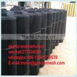 Black HDPE Plastic Plain Wire Mesh