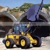 Side dump wheel loader