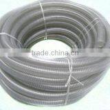 Clear Spiral Steel Flexible PVC Tubing Spiral Steel thumbnail-1