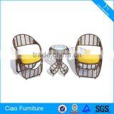 Outdoor Coffee Shop Wicker Table And Chairs Furniture thumbnail-1