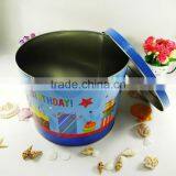 High Quality Round Popcorn Storage Tin Can thumbnail-4