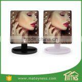 16 LED Illuminated Touch Screen Make Up Led Cosmetic Mirror thumbnail-1