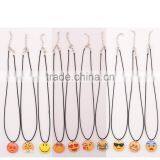 2016 Fashion Jewelry Pendant Acrylic Emoji Necklace For Wholesale China thumbnail-6