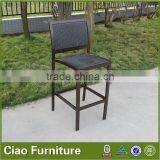 Outdoor Cafe Shop Bar Chair Armless thumbnail-1