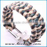 Wholesale Paracord Survival Bracelet With Bottle Opener/Compass/Scraper thumbnail-6