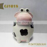 Cow Design Ceramic Seal Coffee Canister thumbnail-1