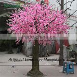 SJZJN 313 Factory WholeSale Price Artificial Peach Blossom Tree /Fake Peach Tree High Imitation
