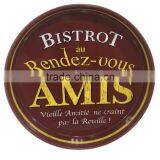 Round Printing Metal Serving Tray/ Party Tray thumbnail-5